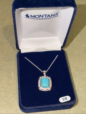 Montana Silversmiths Turquoise Pendant Necklace